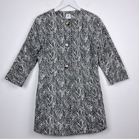 CAbi Jackets & Blazers - Cabi Zig Zag Ponte Knit Jacket style #3034